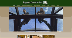 Desktop Screenshot of lagoniaconstruction.com